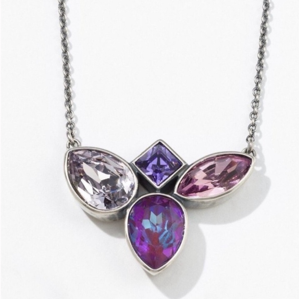 BNIB Reitired Touchstone Crystal by Swarovski, Mulled Necklace - Picture 1 of 7